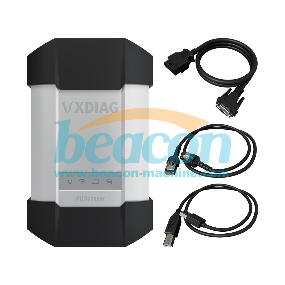 VXDIAG C6 Профессиональный OBD2 Диагностический инструмент для Benz Мощнее, чем MB SD C4 / C5 с беспроводной связью Для Mercedes Benz Легковые и грузовые автомобили