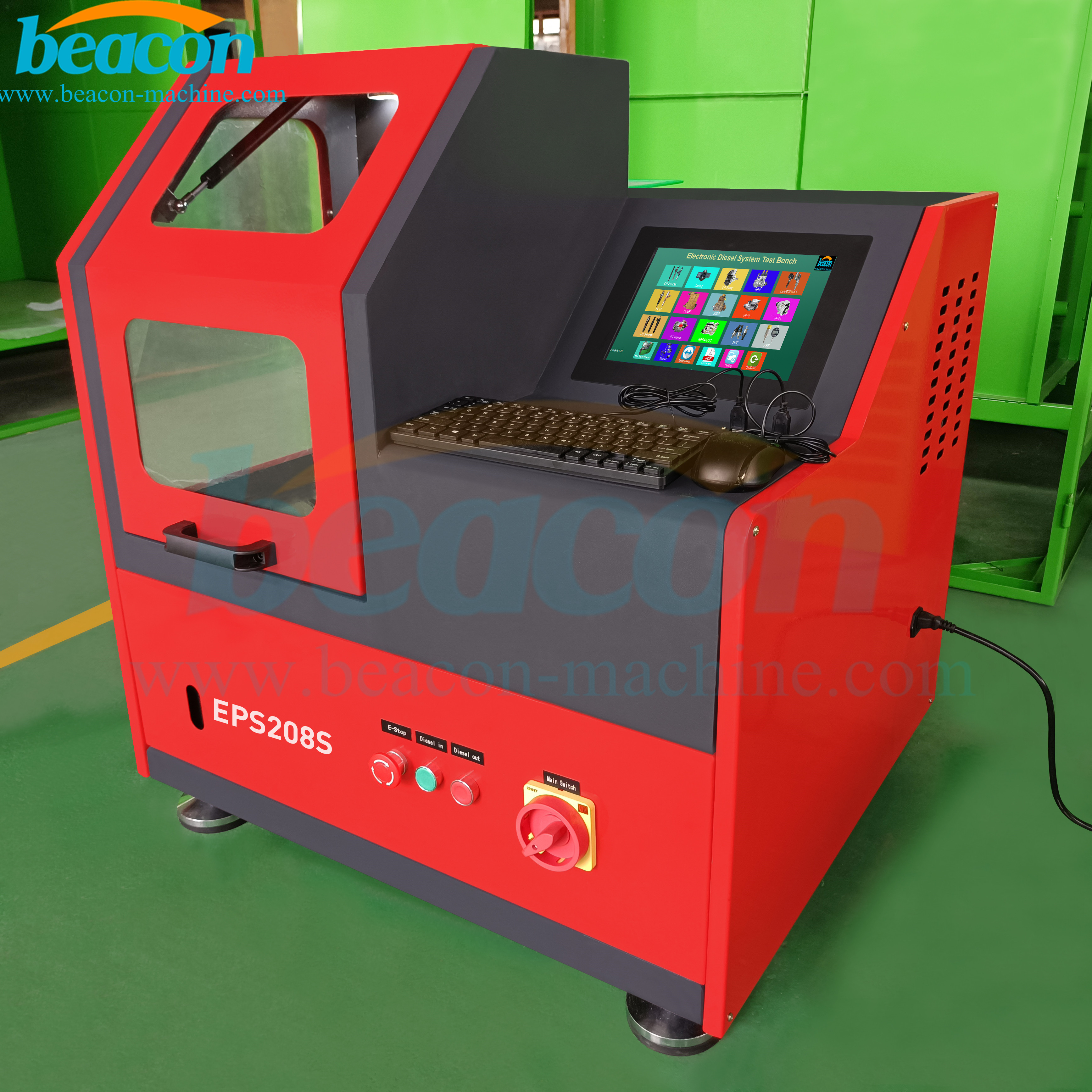 Eps208 Модернизация многофункционального дизельного форсунки Common Rail Tester Test Bench Eps208s