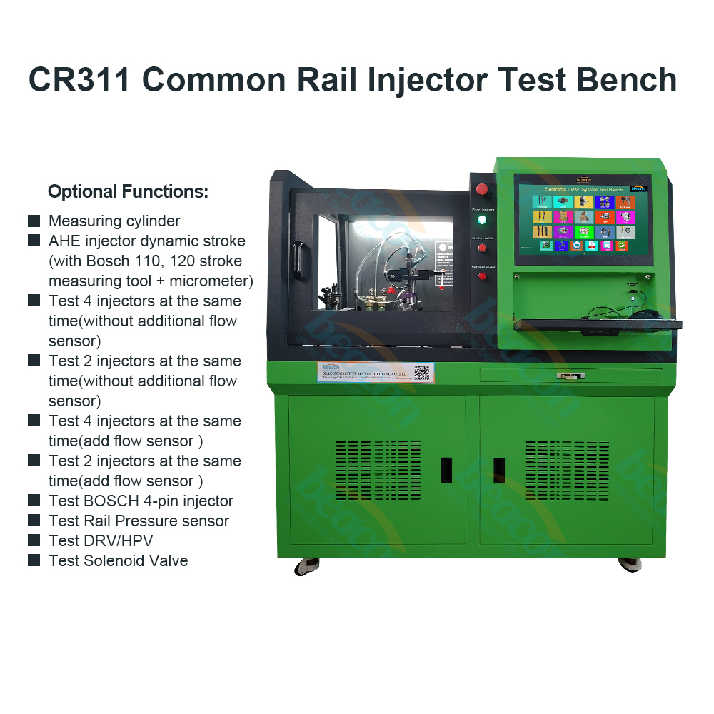 Испытательный стенд для форсунок Common Rail CR311 с функцией измерения времени отклика форсунки BIP